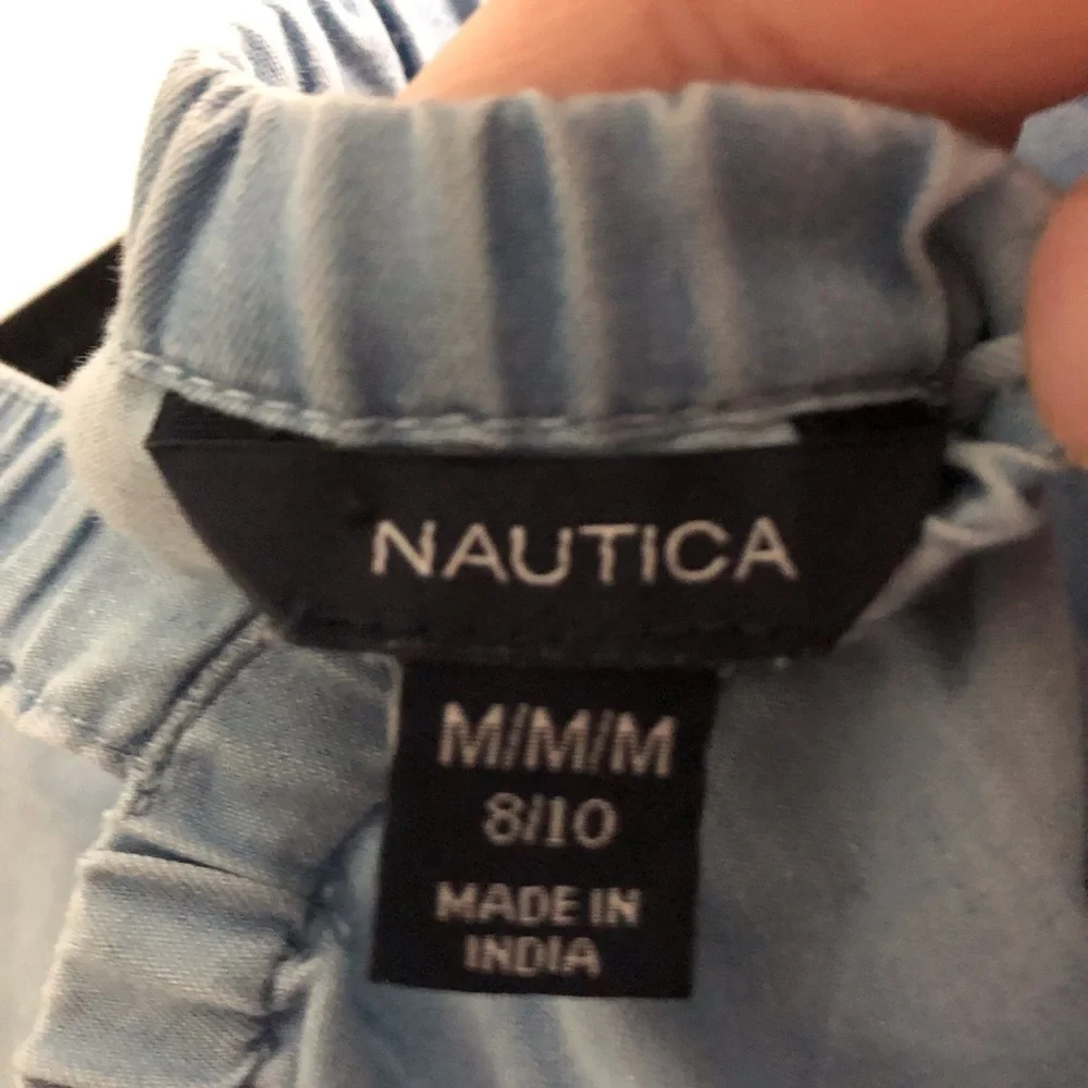 Nautica chambray full length jumper in size M